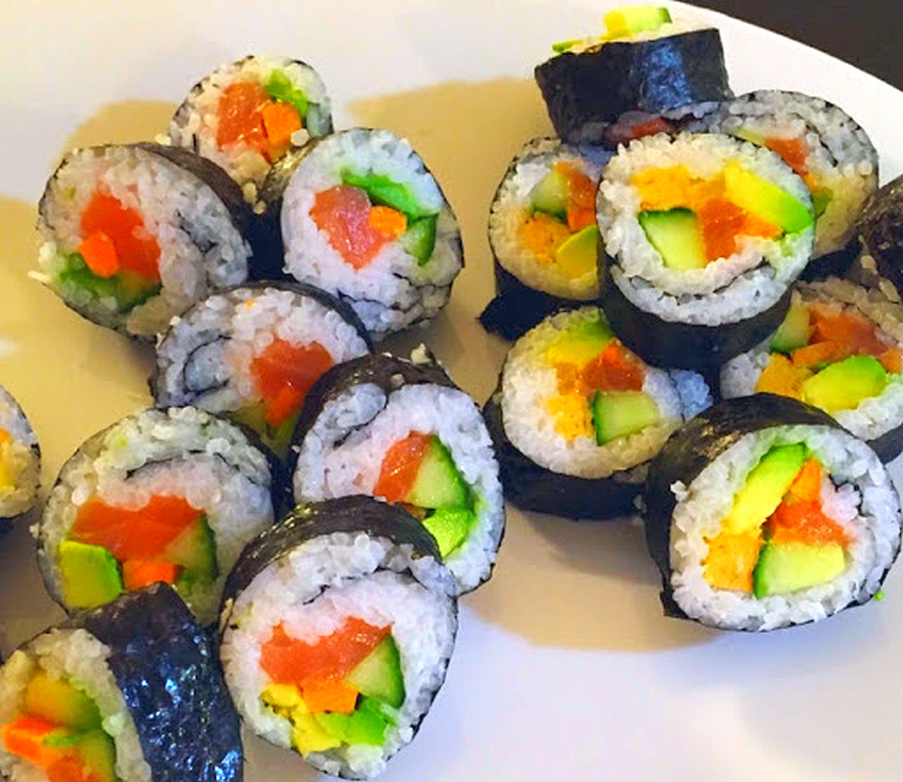 Вкусные суши дома рецепты с фото простые фото 116