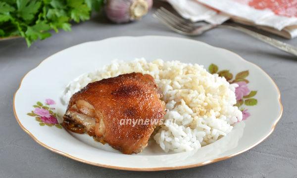 Курица в медово-соевом маринаде