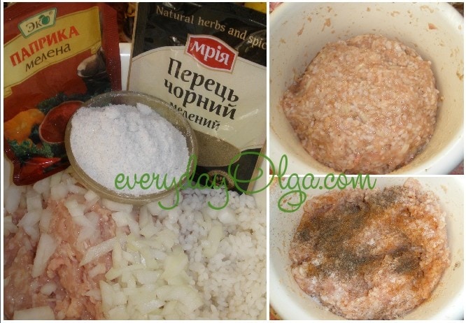 начинка для голубцов с мясом и рисом