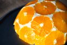 Апельсиновый творожный десерт без выпечки