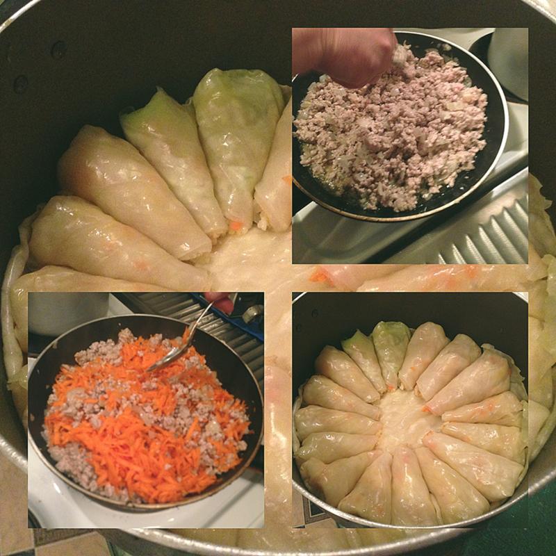 Как приготовить голубцы из капусты с фаршем и рисом в кастрюле пошаговый рецепт с фото