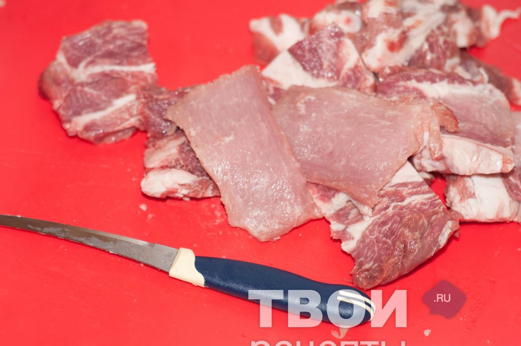 Шницель на сковороде