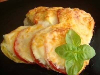 запеченные помидоры кабачок картошка с сыром