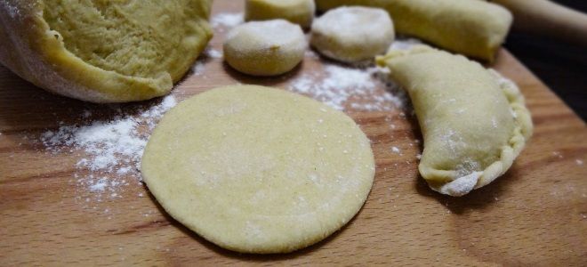 постное тесто для вареников в хлебопечке рецепт