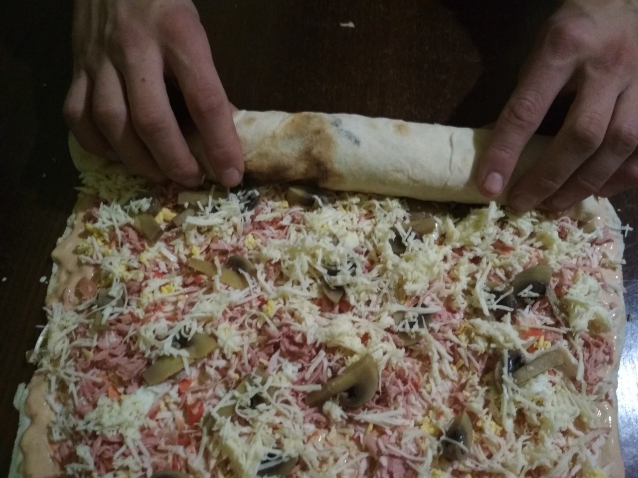 как приготовить шампиньоны на пиццу свежие фото 51
